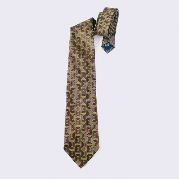 Vintage Charles Jordan Silk Tie - Picture 3 of 7